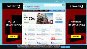 Latest enqueteclub.nl screenshot