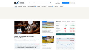 Latest iex.nl screenshot