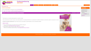 Latest nascholing.be screenshot