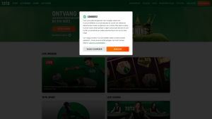 Latest toto.nl screenshot